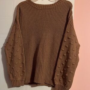 Maurices Warm Tan Knit Sweater